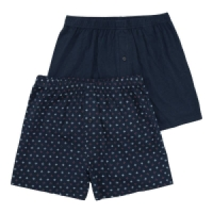 NKD  Herren-Boxershorts mit modischem Muster, 2er-Pack