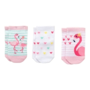 Baby-Mädchen-Sneaker-Socken mit Baumwolle, 3er-Pack 8.99 €