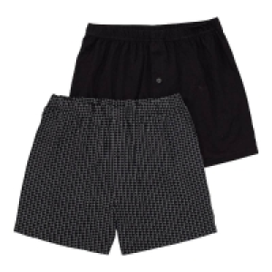 NKD  Herren-Boxershorts mit Karodesign, 2er-Pack