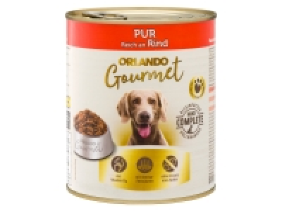 ORLANDO Gourmet Hundenassnahrung High Premium Rind 1.89 €