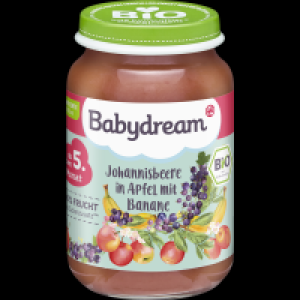 Babydream Bio Johannisbeere in Apfel mit Banane