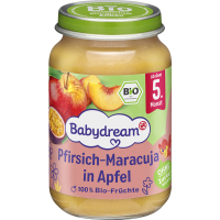 Rossmann Babydream Bio Pfirsich-Maracuja in Apfel
