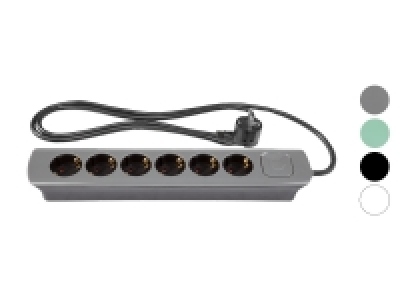 SILVERCREST Steckdosenleiste 6-fach, 3680 Watt