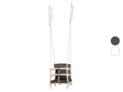 Playtive Baby Holzschaukel mit Sicherheitssitz 17.99 €