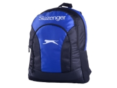 Lidl Slazenger Slazenger Rucksack Club Tennis Rucksack BLACK / BRIGHT NAVY