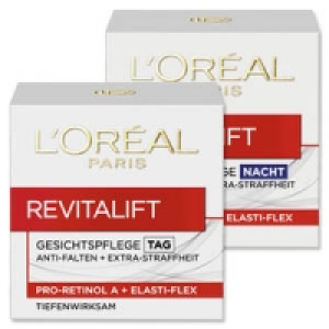 LOréal Revitalift Gesichtspflege Tag oder Nacht 9.99 €