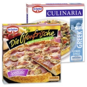 Dr. Oetker Ofenfrische Pizza Speciale oder Culinaria Greek Style 2.22&nbsp;&euro;