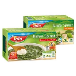 iglo Rahm- oder Junger Spinat