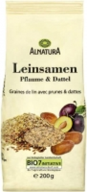 Leinsamen mit Pflaumen und Dattel 1.99 €