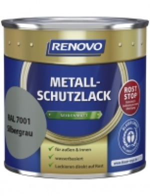 Metallschutzlack, silbergrau (RAL 7001), seidenmatt