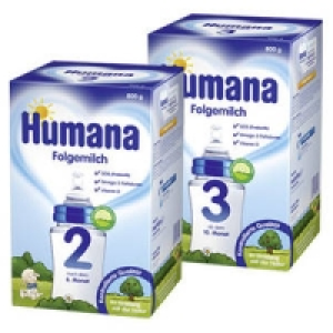 Humana Folgemilch 2 oder 3 8.99 €