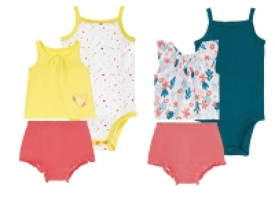 Lidl Lupilu LUPILU® Baby Sommerset Mädchen, 3-teilig