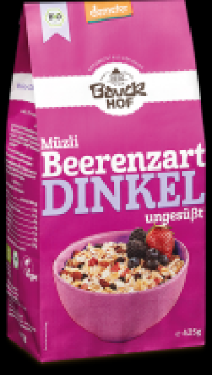 Bauckhof Dinkel-Müzli Beerenzart 2.97 €