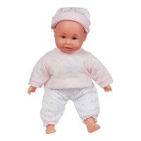 NKD  Happy People Baby-Puppe mit Sound, ca. 30cm