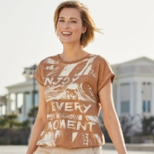 Damen-T-Shirt mit Ölwaschungen 6.74 €