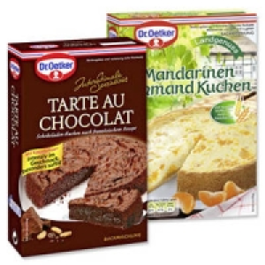 Dr. Oetker Tarte au Chocolat oder Landgenuss Mandarinen Schmand