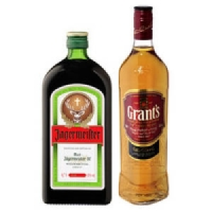 J&auml;germeister oder Grants Scotch Whisky