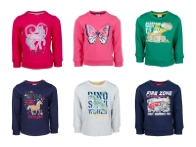Salt and Pepper Kleinkinder M&auml;dchen/Jungen Sweatshirt mit Rundhalsauss