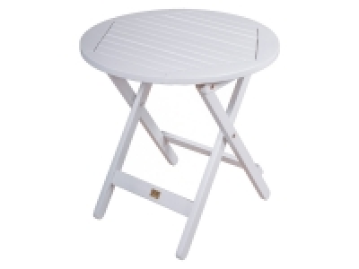 Lidl Garden Pleasure Garden Pleasure Beistelltisch »MESA«, mit Klappfunktion, weiß