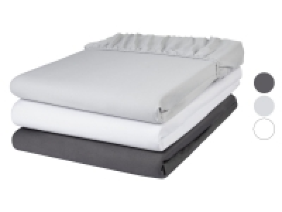 LIVARNO HOME Satin Spannbettlaken, 140-160 x 200 cm 9.99 €