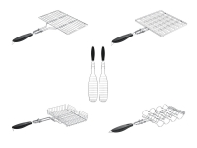 GRILLMEISTER Grillguthalter, Edelstahl 5.49 €