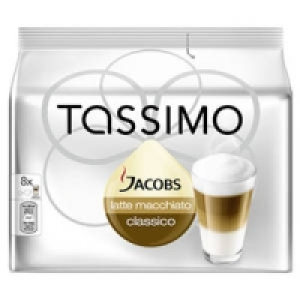 Tassimo Jacobs Latte Macchiato, Caffe Crema XL-Becherportion oder Chai