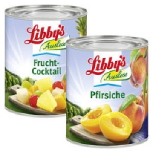 Libbys Pfirsiche halbe Frucht oder Fruchtcocktail