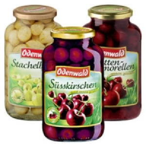 Odenwald Schattenmorellen, Stachelbeeren oder S&uuml;&szlig;kirschen dunkel