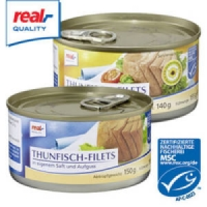 Thunfisch in Salzwasser oder &Ouml;l