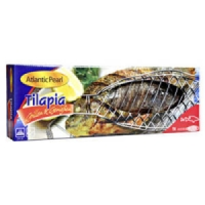 2 ganze Fische Tilapia plus Grillgitter