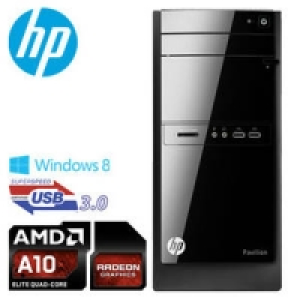 PC Pavilion 500 mit AMD A10-5700 Quad-Core-Prozessor (bis zu 4 x 3,4 G