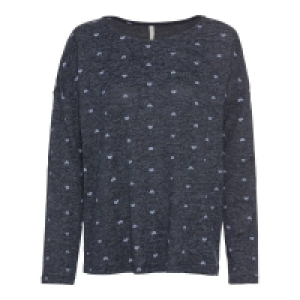 Damen-Shirt mit Herzmuster 7.49 €
