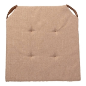 Stuhlkissen in Leinen-Optik, ca. 40x40x4cm 4.54 €