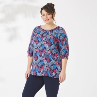 NKD  Damen-Bluse mit Trend-Muster, große Größen