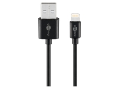 Lidl Goobay Goobay Lightning auf USB A 2.0-Lade- und Synchronisationskabel, 2 m, s