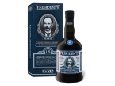 PRESIDENTE MARTI Solera Rum 15 Jahre 40% Vol 24.99 €