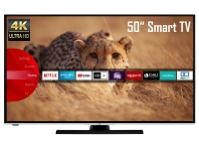 JVC LT-50VU6985 50 Zoll Fernseher Smart TV, Prime Video, Netflix, 4K U