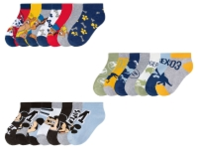 Lidl  Kleinkinder Jungen Sneakersocken, 7 Paar, mit Baumwolle