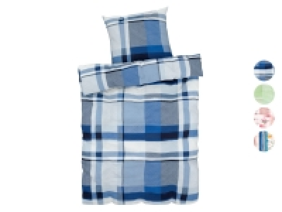 LIVARNO HOME Seersucker-Bettwäsche, 135 x 200 cm 12.99 €