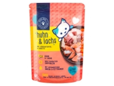 PetsDeli Trockenfutter Junior Huhn & Lachs mit Süsskartoffel & Karotte