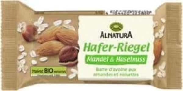 Hafer-Riegel Mandel und Haselnuss 1.29 €