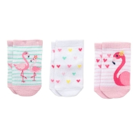 NKD  Baby-Mädchen-Sneaker-Socken mit Baumwolle, 3er-Pack