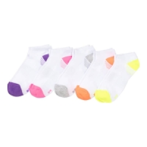 Damen-Sport-Sneaker-Socken mit Dehnungszone, 5er-Pack 4.79 €