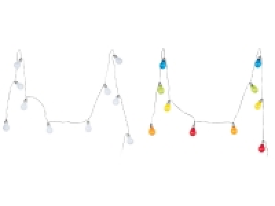 Lidl Livarno Home LIVARNO HOME LED Sommerlichterkette, mit 10 Glühbirnen