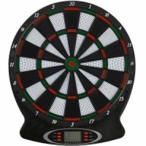 MAXXMEE elektrische Dartscheibe - schwarz-weiß-rot