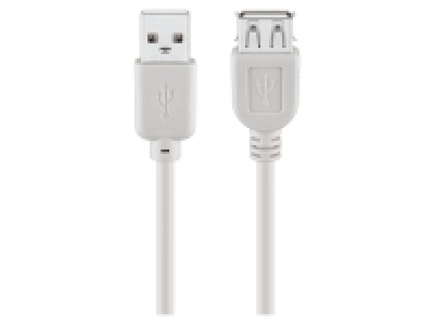 Lidl Goobay Goobay USB-A auf USB-A Lade-und Synchronisations-Verlängerungskabel, 1