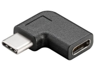 Goobay Winkel-Adapter USB-C(TM) auf USB-C(TM) 90°, schwarz 2.73 €