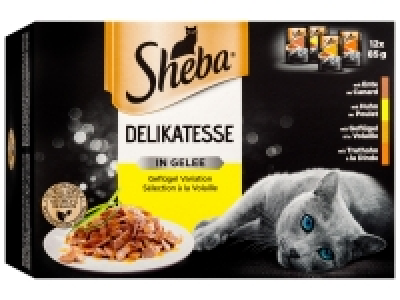 Lidl Sheba Sheba Portionsbeutel Delikatesse in Gelee Geflügel