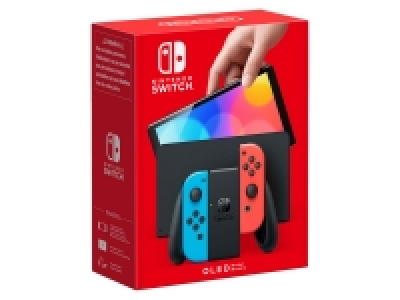 Nintendo Switch (OLED-Modell) Neon-Rot/Neon-Blau