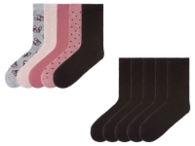 pepperts Mädchen Socken, 5 Paar, mit Bio-Baumwolle 5.99 €